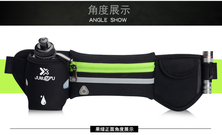Factory Direct Supply Spring New Running Belt Bag Marathon Yoga Belt Bag Fashion Sports Waist Bag Bottle Waist Pack
