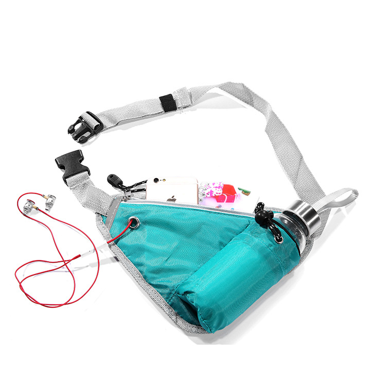 Korean Style All-Match Outdoor Travel Sports Portable Waist Bag Close-Fitting Storage Waist Bag Single-Shoulder Bag