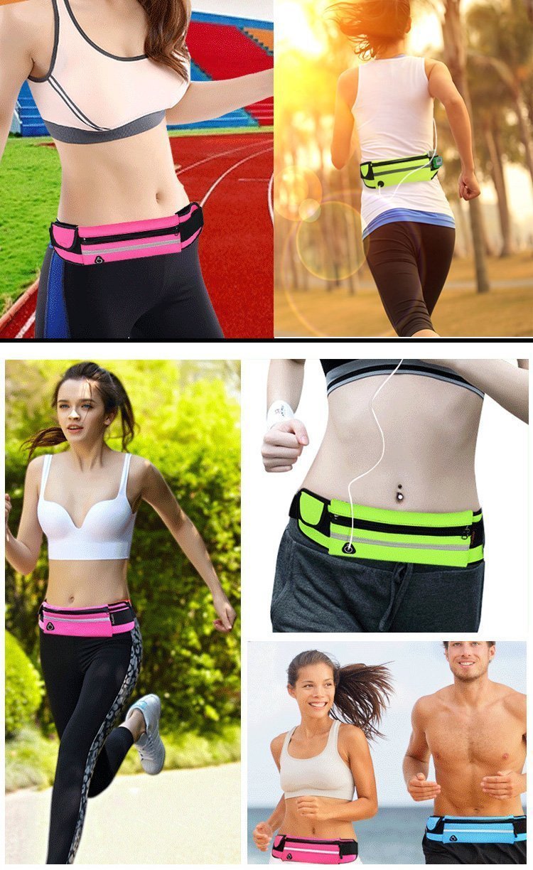 Bottle Waist Pack Outdoor Sport Waist Bag Fitness Waist Pack Waterproof Anti-Theft Mobile Phone Waist Bag Sports Bag