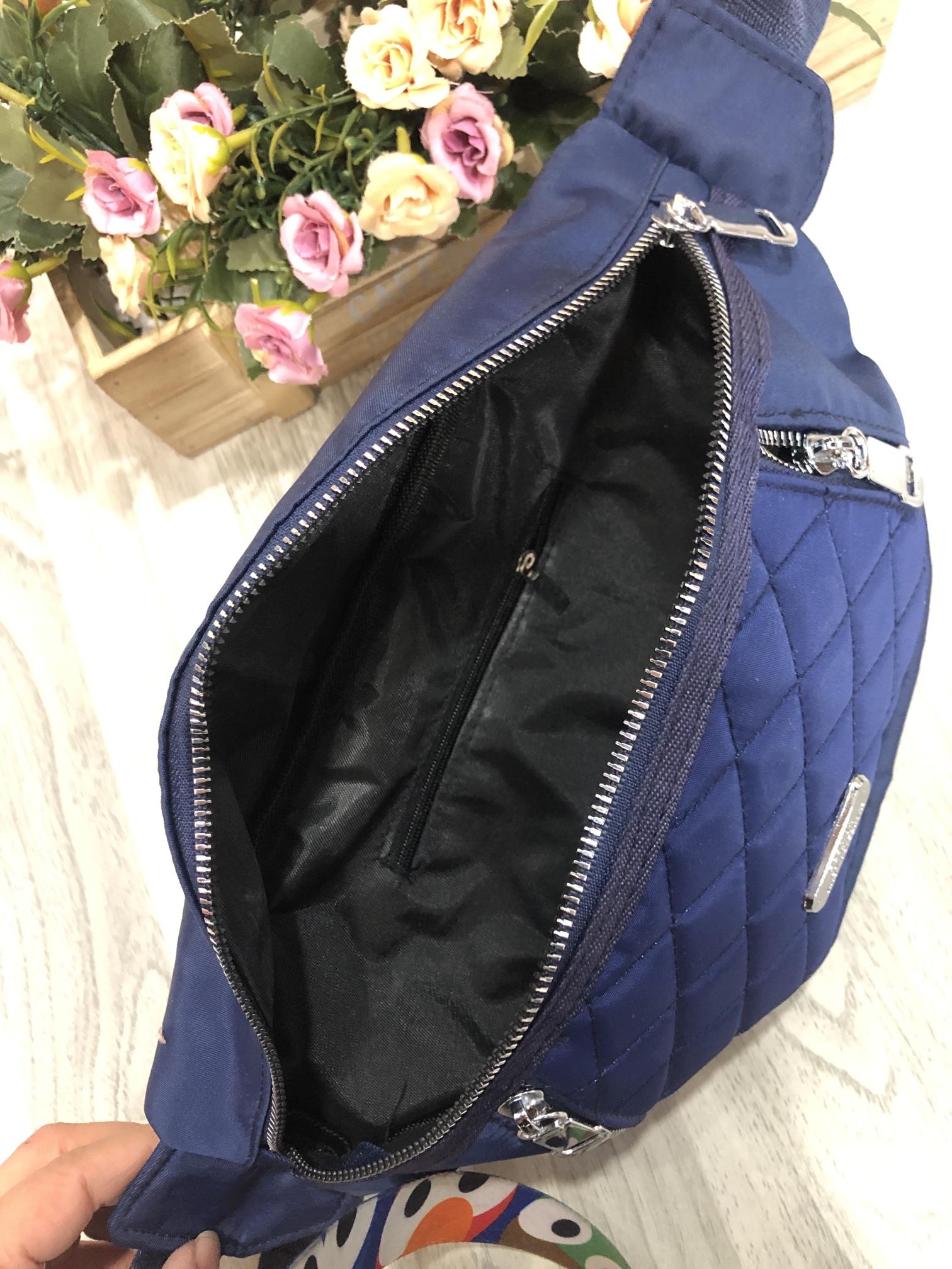 Waist Bag, This Color 2 Waist Bag Is Easy and Convenient, Multi-Pocket Dora