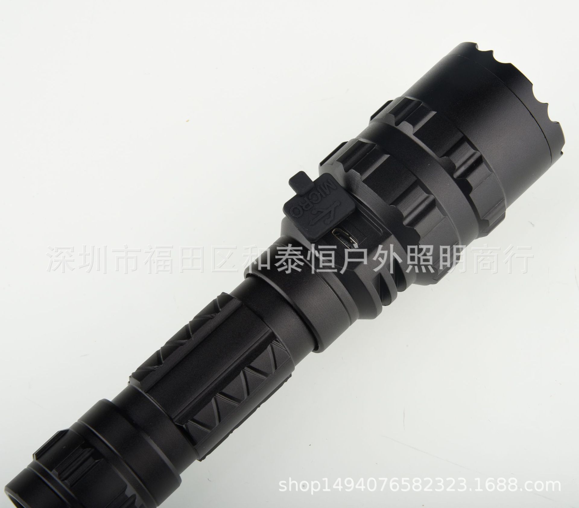 Cross-Border Hot L2 Flashlight USB Rechargeable Spotlight Mini Outdoor Hunting Lamp LED Power Torch Manufacturer Cross-Border Hot L2 Flashlight USB Rechargeable Spotlight Mini Outdoor Hunting Lamp LED Power Torch Manufacturer