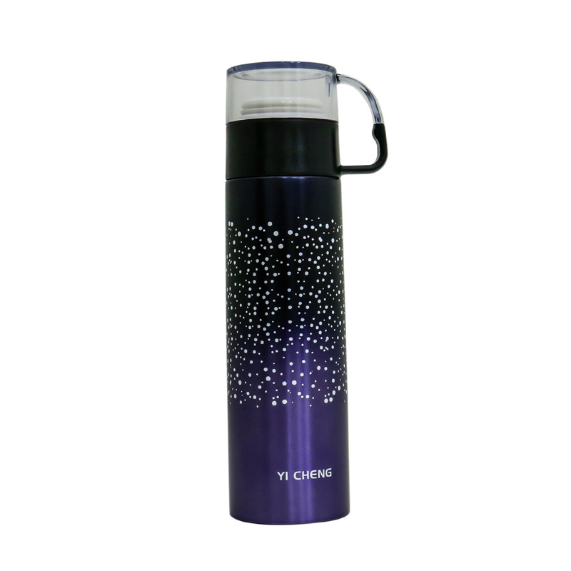The new 2020 Star Cup a large straight bodied portable is suing sports Cup with a lid is a stainless steel vacuum Cup