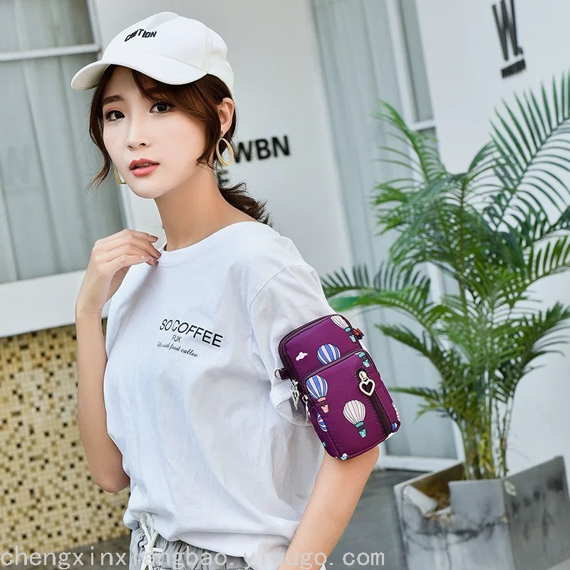 Wholesale Mobile Phone Bag Female Crossbody New Coin Purse Korean Mini Small Bag Three-Pull Bag Sports Arm Bag Halter Wholesale Mobile Phone Bag Female Crossbody New Coin Purse Korean Mini Small Bag Three-Pull Bag Sports Arm Bag Halter