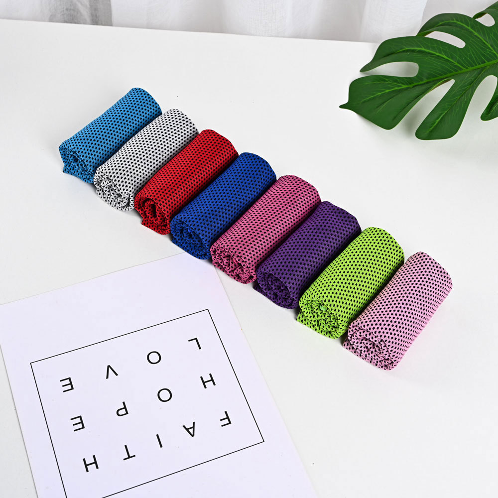 2021 Ice-Cold Towel Cold Sense Sports Towel Quick-Drying Iced Towel Customized Outdoor Fitness Cooling Cold Towel Wipes
