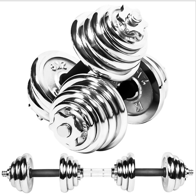 Weightlifting Fitness Dumbbell Household Fitness Equipment Electroplating Process Dumbbell Specification 10 ~ 40kg