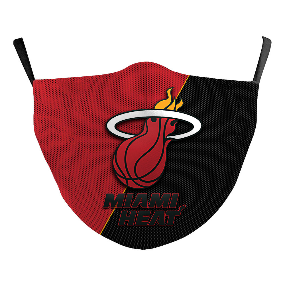 Hot Sale NFL Rugby/Basketball Team Lakers Hot Fire Yong Nuggets Digital Printing Protective Mask Customization