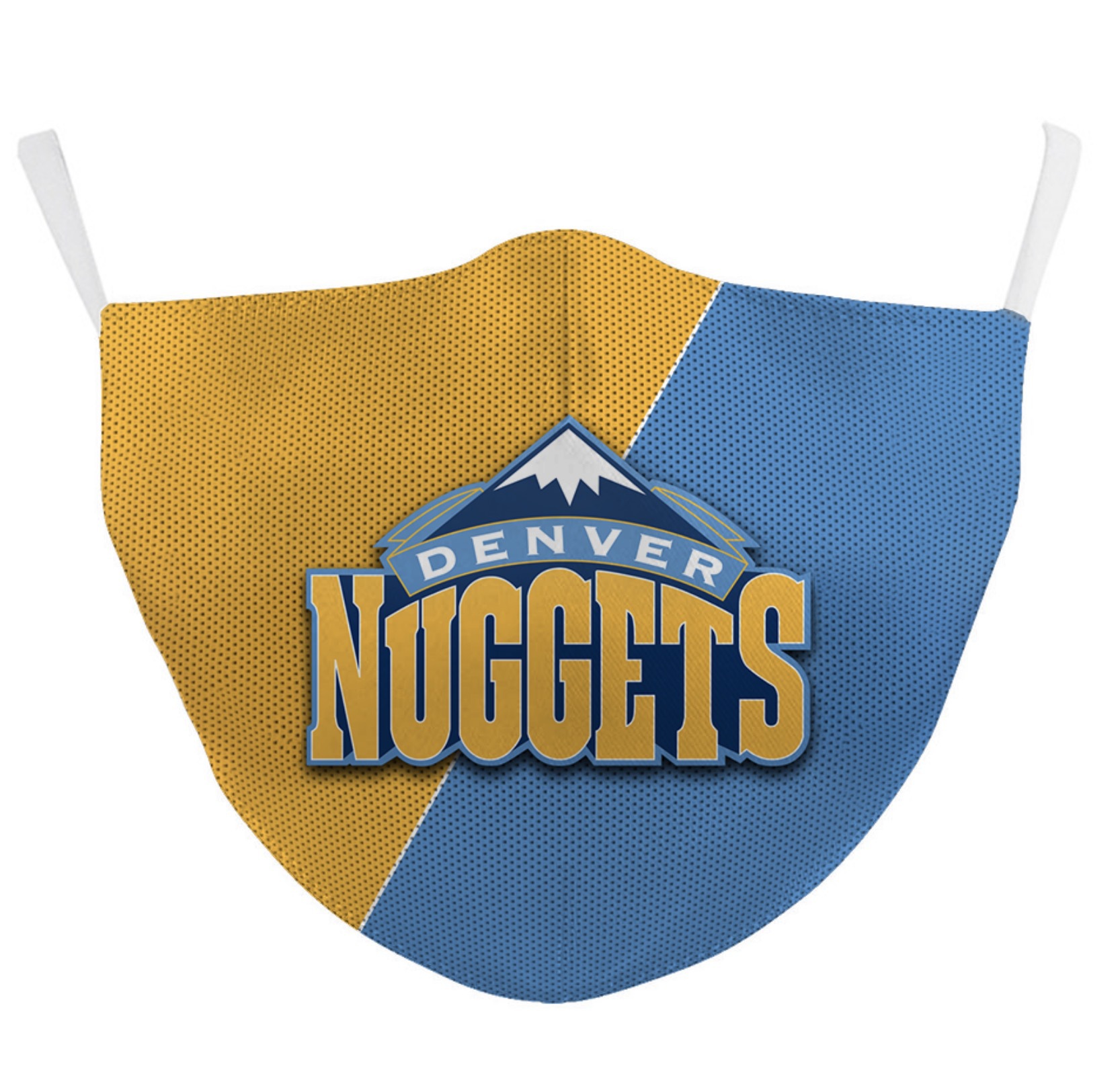 Hot Sale NFL Rugby/Basketball Team Lakers Hot Fire Yong Nuggets Digital Printing Protective Mask Customization