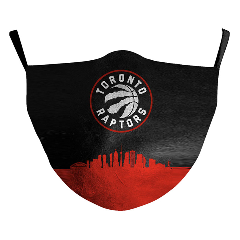 Hot Sale NFL Rugby/Basketball Team Lakers Hot Fire Yong Nuggets Digital Printing Protective Mask Customization