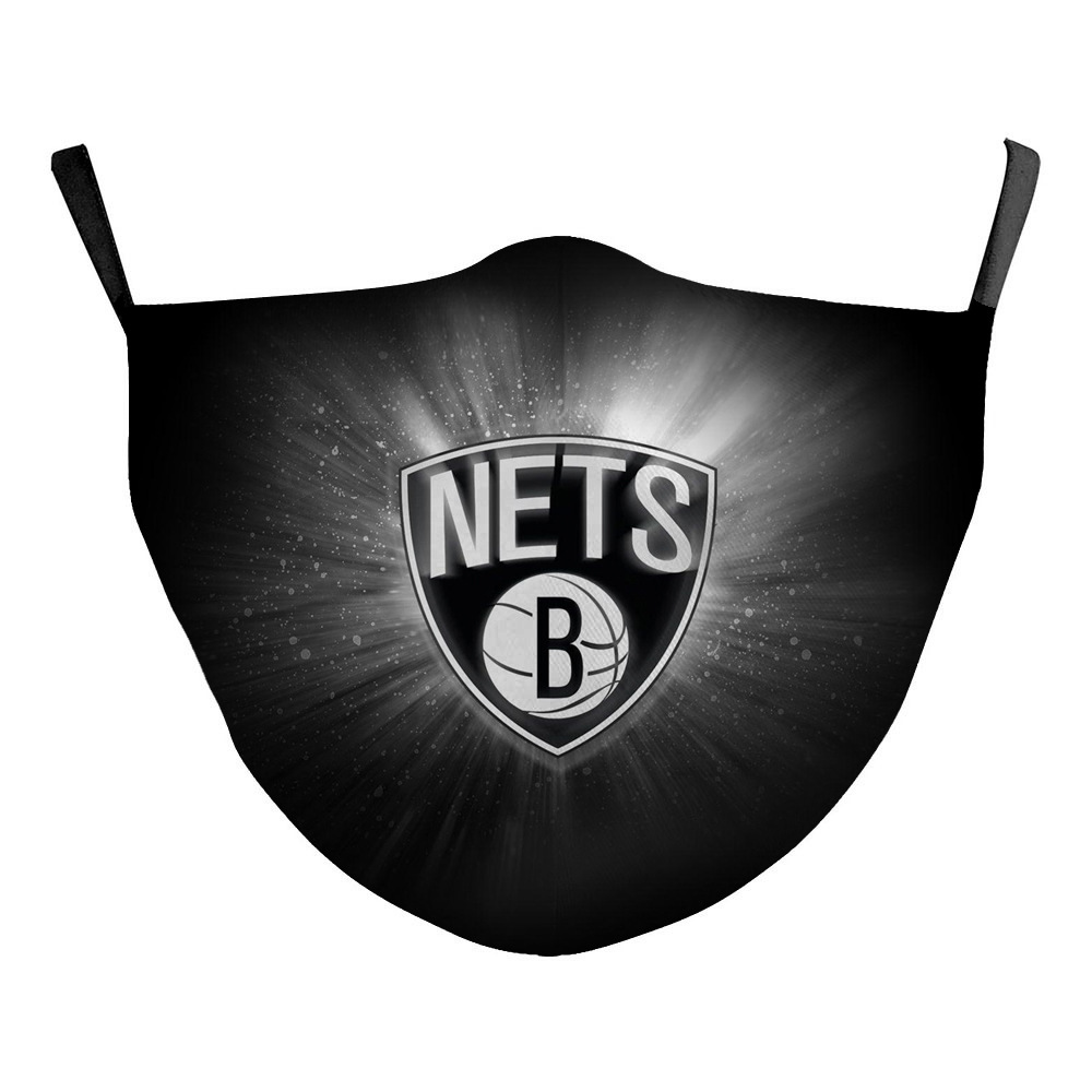 Hot Sale NFL Rugby/Basketball Team Lakers Hot Fire Yong Nuggets Digital Printing Protective Mask Customization