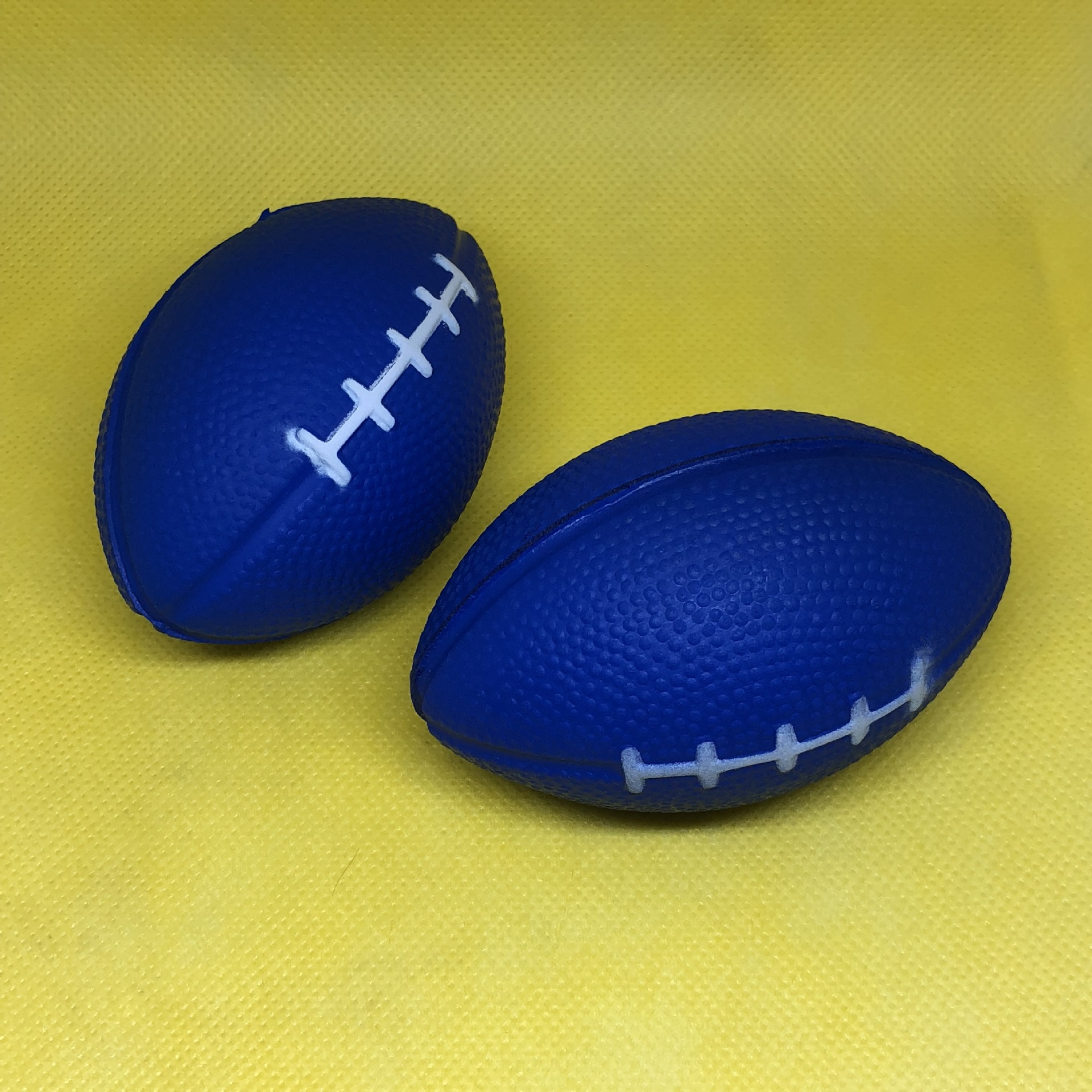 Blood Donation Grip 5.5cm Rugby Pressure Vent Elastic Pu Ball Slow Rebound Foaming Polyurethane Toy