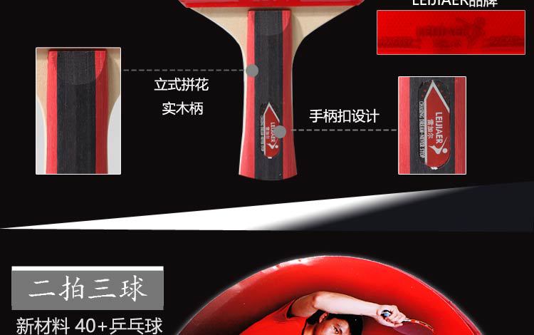 Regal,leijiaer,1219, table tennis racket, double-sided reverse glue, backhand
