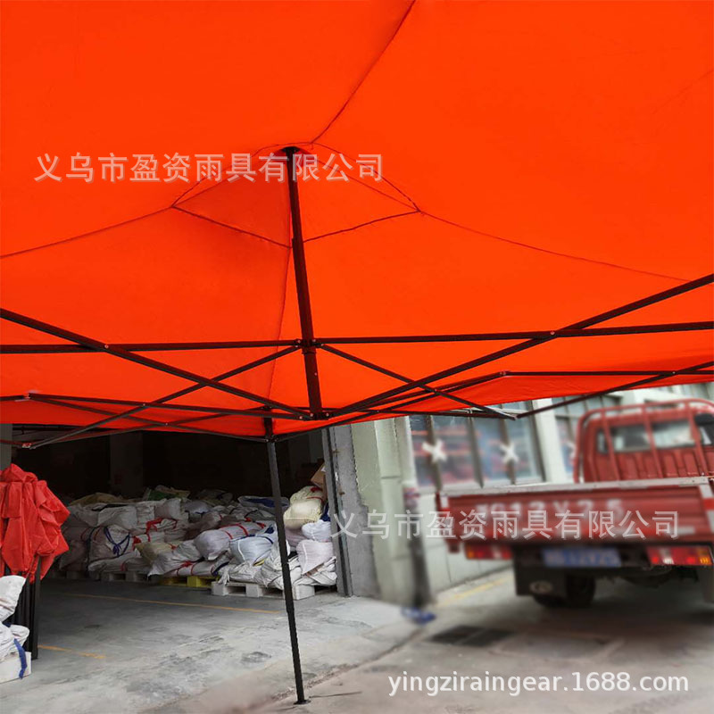 3*3 M Outdoor Tent Hood Car Parking Shed Stall Sunshade Folding Canopy Retractable Four-Corner Rainproof