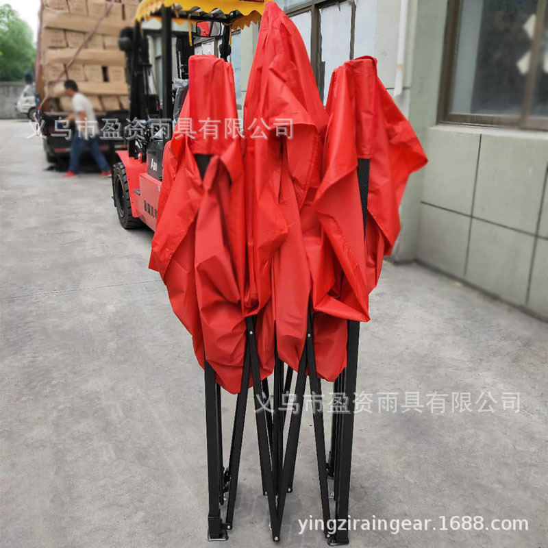 3*3 M Outdoor Tent Hood Car Parking Shed Stall Sunshade Folding Canopy Retractable Four-Corner Rainproof