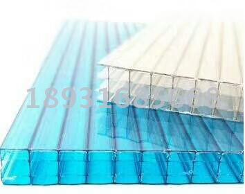 Shaoxing manufacturers direct multi-layer hollow solar panel greenhouse canopy canopy anti-fog layer 2--20mm
