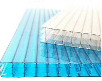 Shaoxing manufacturers direct multi-layer hollow solar panel greenhouse canopy canopy anti-fog layer 2--20mm