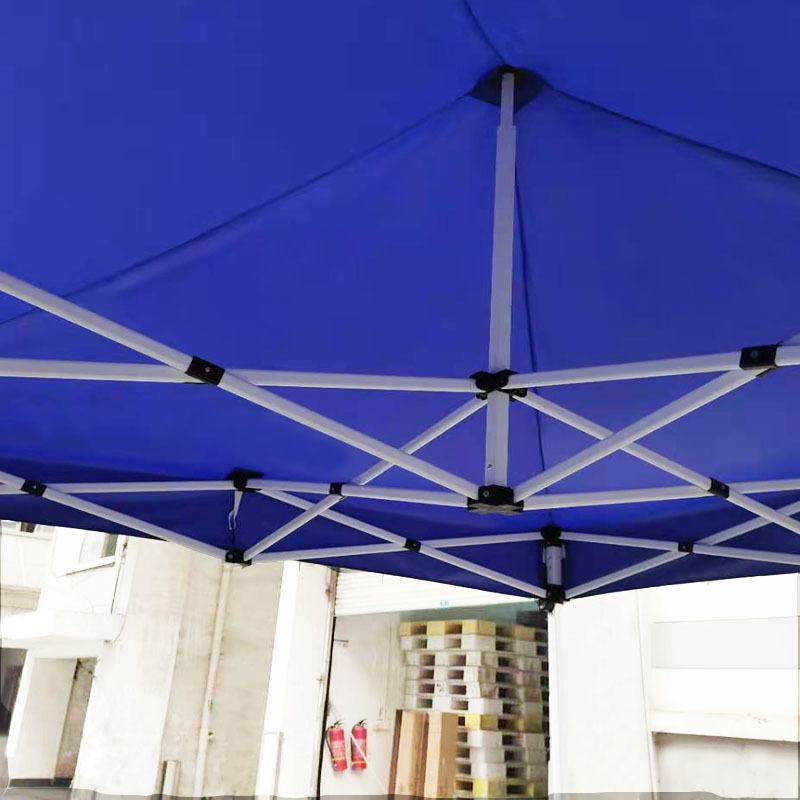 2*2 M Outdoor Tent Sunshade Stall Big Umbrella Four-Leg Canopy Four-Corner Advertising Square Collapsible Canopy