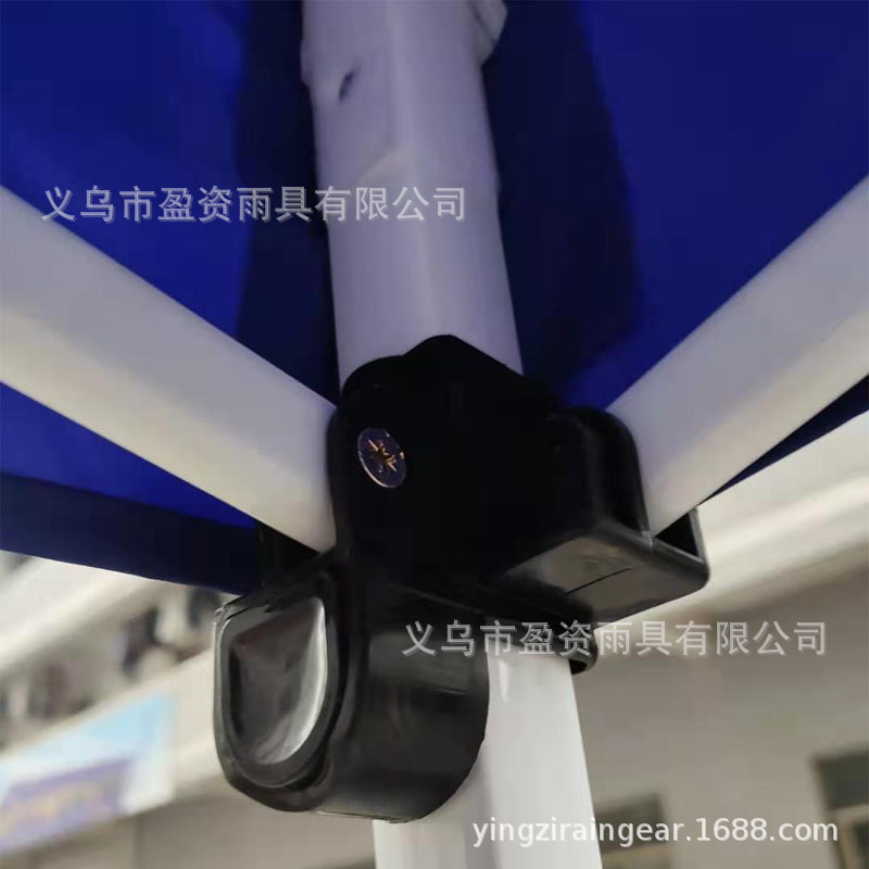 2*2 M Outdoor Tent Sunshade Stall Big Umbrella Four-Leg Canopy Four-Corner Advertising Square Collapsible Canopy