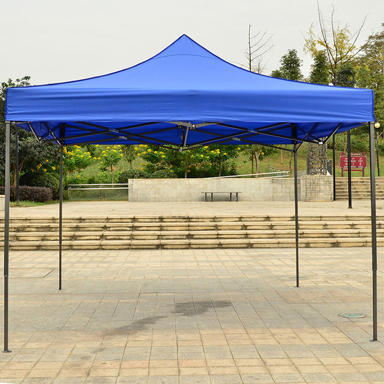2*2 M Outdoor Tent Sunshade Stall Big Umbrella Four-Leg Canopy Four-Corner Advertising Square Collapsible Canopy