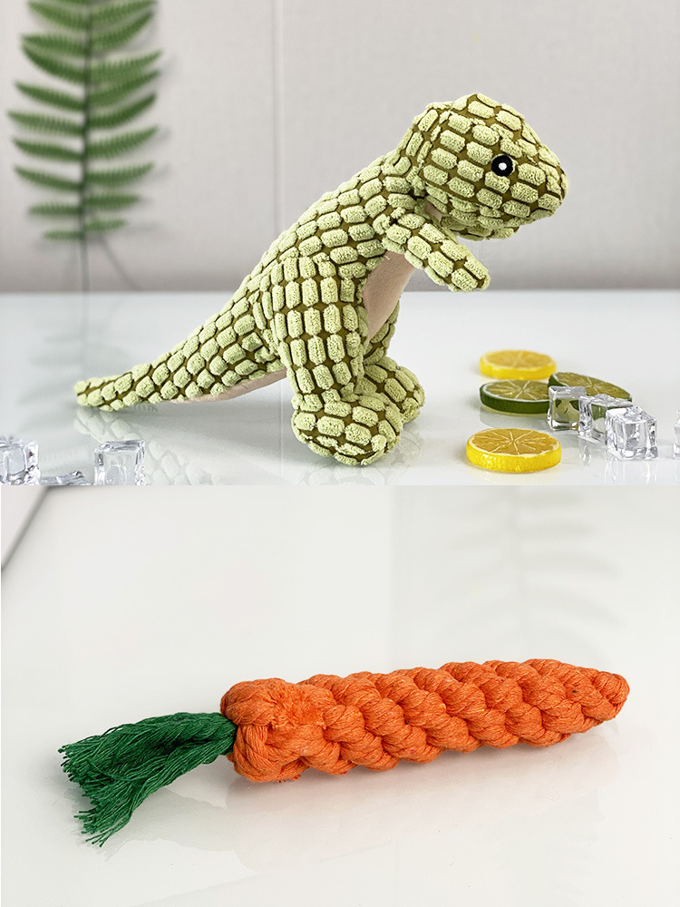 Dog Toy Sound Knot Rope Bite-Resistant Ball Vent Molar Plush Slippers Tug of War Dinosaur Puppy Bell Ball Wild Goose Dog Toy Sound Knot Rope Bite-Resistant Ball Vent Molar Plush Slippers Tug of War Dinosaur Puppy Bell Ball Wild Goose