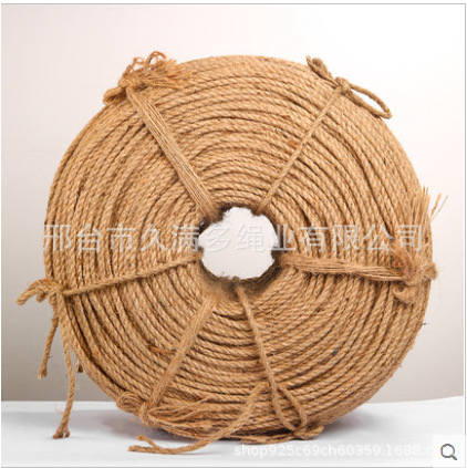 Jute Fine Manila Rope Manufacturer 1mm-80mm Tug of War Vintage Ornament DIY Rope