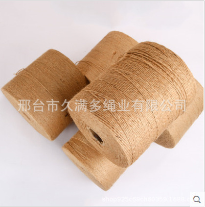 Jute Fine Manila Rope Manufacturer 1mm-80mm Tug of War Vintage Ornament DIY Rope
