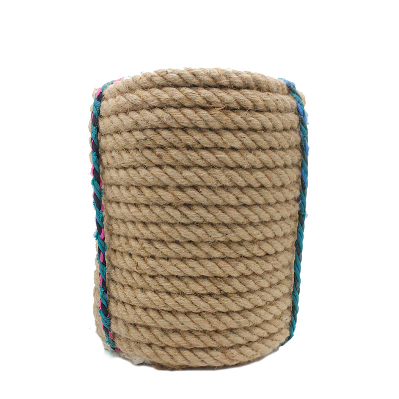 Jute Rope Sisal Hemp Rope Decorative Hemp Rope Tug Of War Rope Brown Rope Ship Cable Cat Climbing Frame Rope