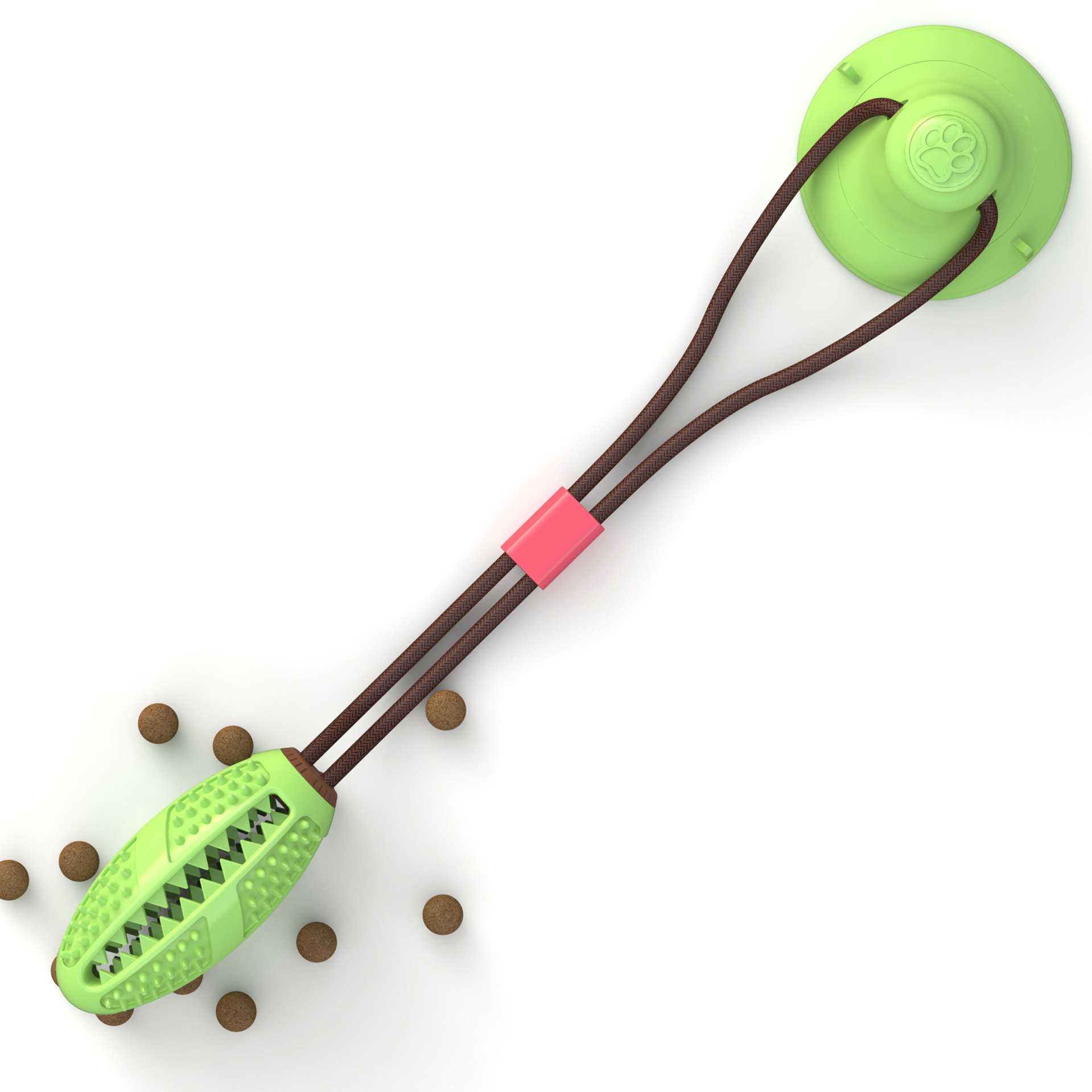 Pet Molar Pet Supplies Creative Amazon Hot Tug of War Sucker Dog Toy Molar Bite-Resistant Ball Rope