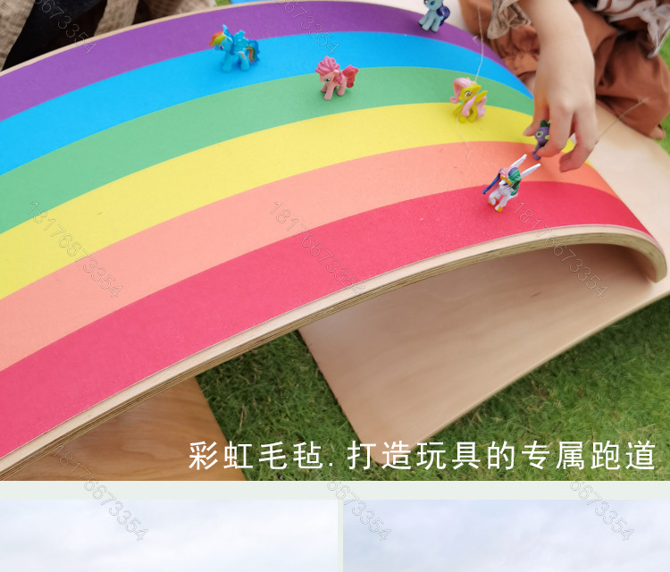 Children's Puzzle Sensory Training Seesaw Kindergarten Sports Game Wooden Balance Board Yoga Balance Practice Board Children's Puzzle Sensory Training Seesaw Kindergarten Sports Game Wooden Balance Board Yoga Balance Practice Board