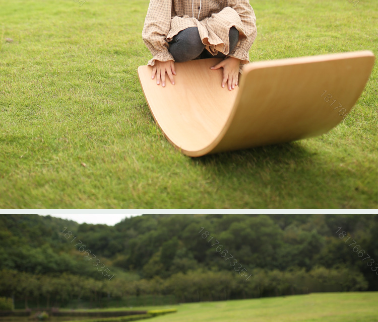 Children's Puzzle Sensory Training Seesaw Kindergarten Sports Game Wooden Balance Board Yoga Balance Practice Board Children's Puzzle Sensory Training Seesaw Kindergarten Sports Game Wooden Balance Board Yoga Balance Practice Board