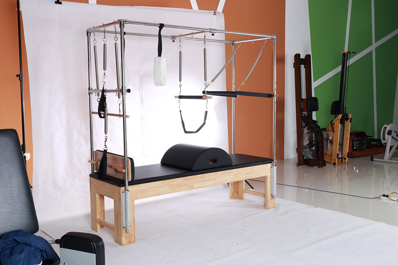 Pilates Large Equipment Core Bed Five-Piece Yoga Solid Wood Spine Brace Cadillac Ladder Barrel Stable Chair Pilates Large Equipment Core Bed Five-Piece Yoga Solid Wood Spine Brace Cadillac Ladder Barrel Stable Chair