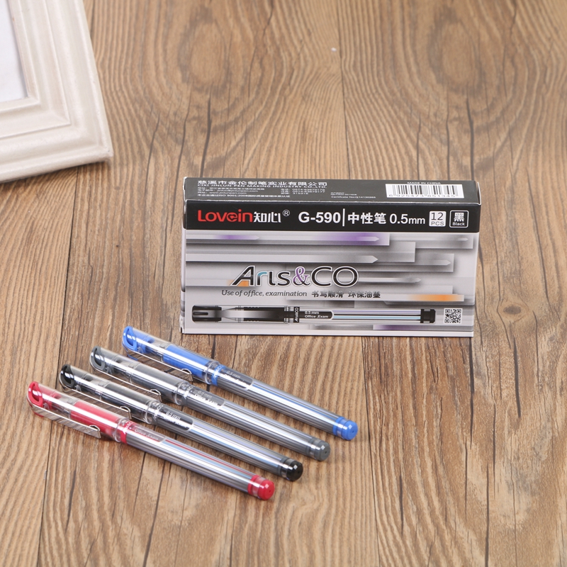 Office supplies ink pen stationery black pen