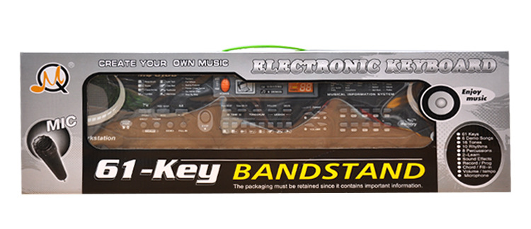 Children's Electronic Keyboard with Microphone Piano Multi-Function 61 Key 6106 Baby Music Toys Wholesale Amazon Children's Electronic Keyboard with Microphone Piano Multi-Function 61 Key 6106 Baby Music Toys Wholesale Amazon