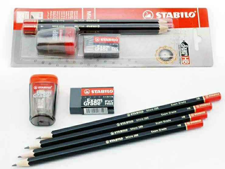 Card drawing pencil kit 2B pencil kit exam writing pencil stationery