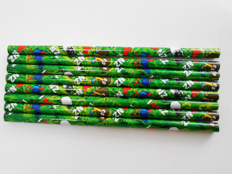 HB 2B Pencil Strip Stick Top Mantle Pencil round Hexagonal Triangle Pencil Children&#039;s Gum Pencil