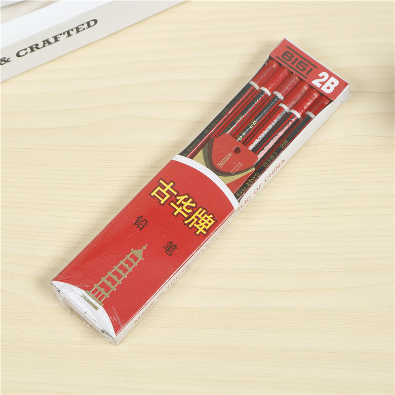 Student Log Six Angle Rod 2b Pencil Lead-Free Kindergarten Pens for Writing Letters Children Triangle Office Supplies