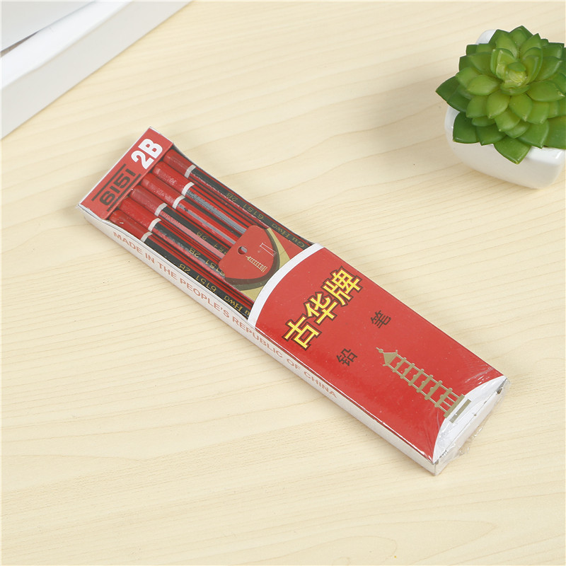 Student Log Six Angle Rod 2b Pencil Lead-Free Kindergarten Pens for Writing Letters Children Triangle Office Supplies