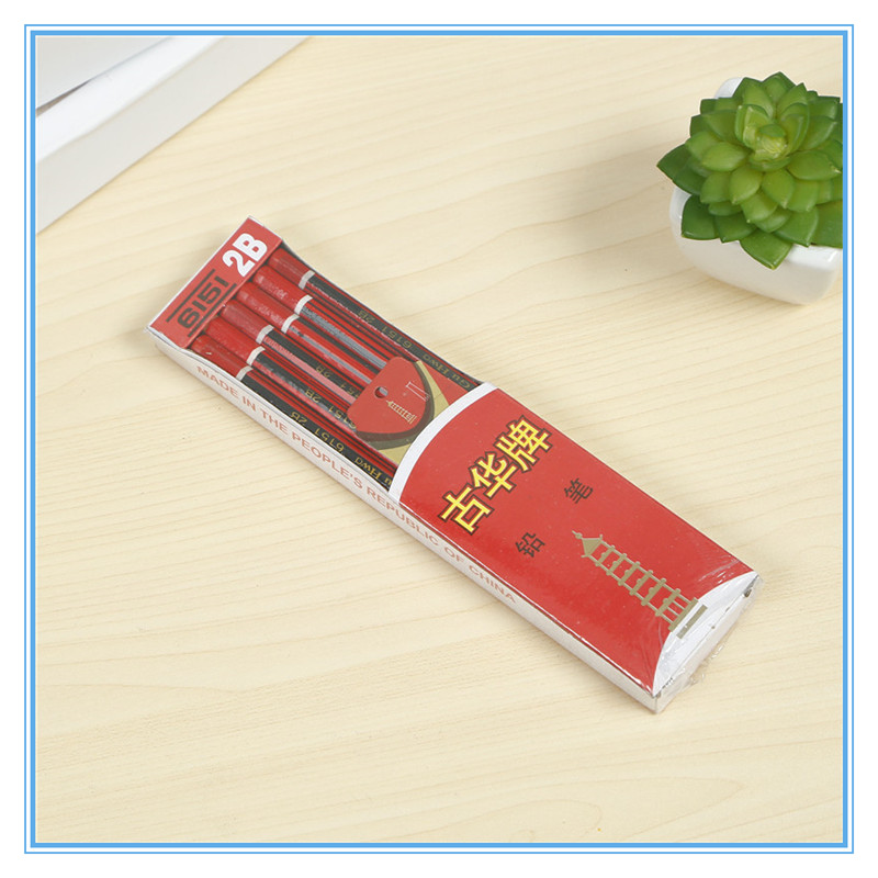 Student Log Six Angle Rod 2b Pencil Lead-Free Kindergarten Pens for Writing Letters Children Triangle Office Supplies