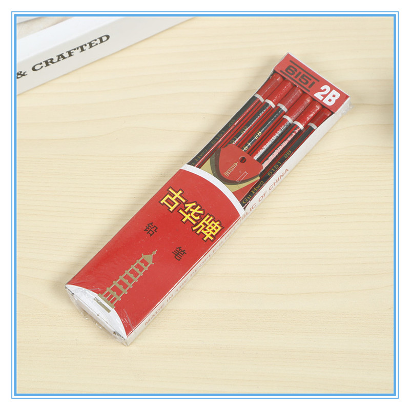 Student Log Six Angle Rod 2b Pencil Lead-Free Kindergarten Pens for Writing Letters Children Triangle Office Supplies