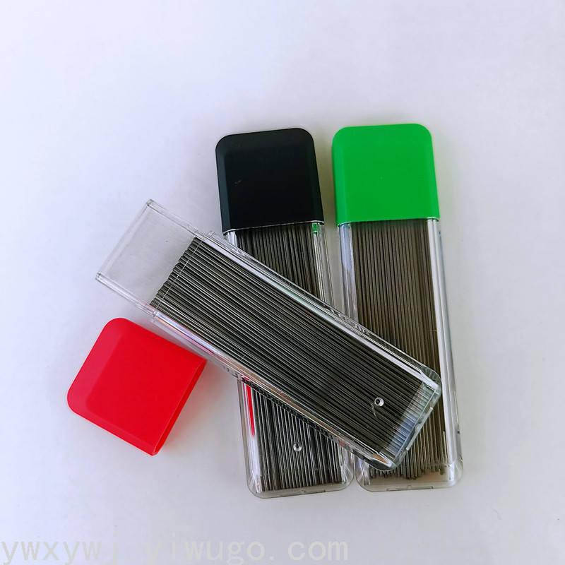 Large Capacity Resin Pencil Leads 2B Pencil Refill 120 Pack Pencil Refill Factory Direct Sales Sample Customization
