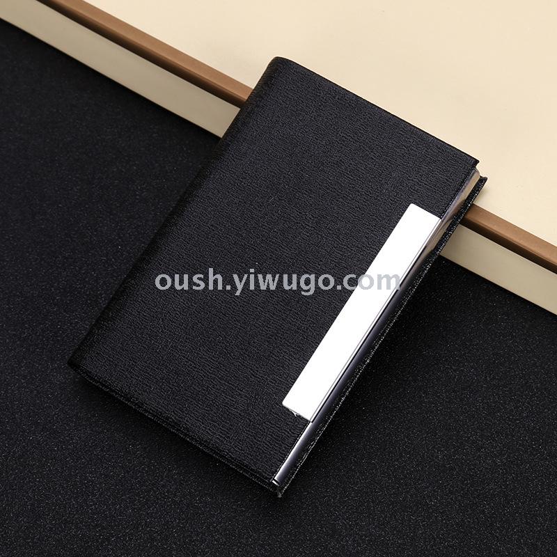 Metal oracle business card case creative gift card holder activity pressure custom