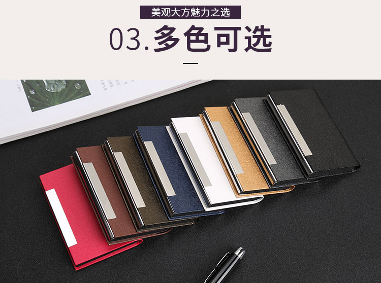 Metal oracle business card case creative gift card holder activity pressure custom Metal oracle business card case creative gift card holder activity pressure custom