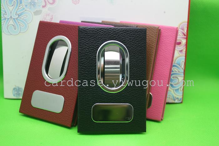 Factory outlets, push-pull card case, card case stainless iron, aluminum card case Factory outlets, push-pull card case, card case stainless iron, aluminum card case
