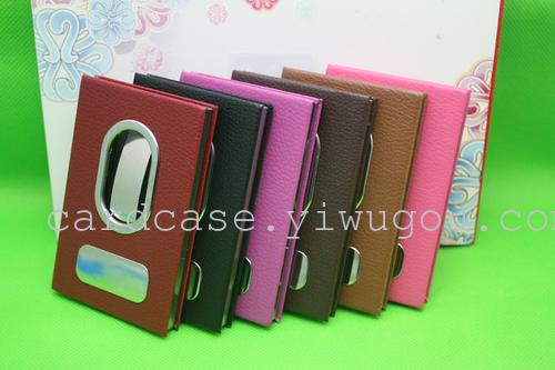 Factory outlets, push-pull card case, card case stainless iron, aluminum card case