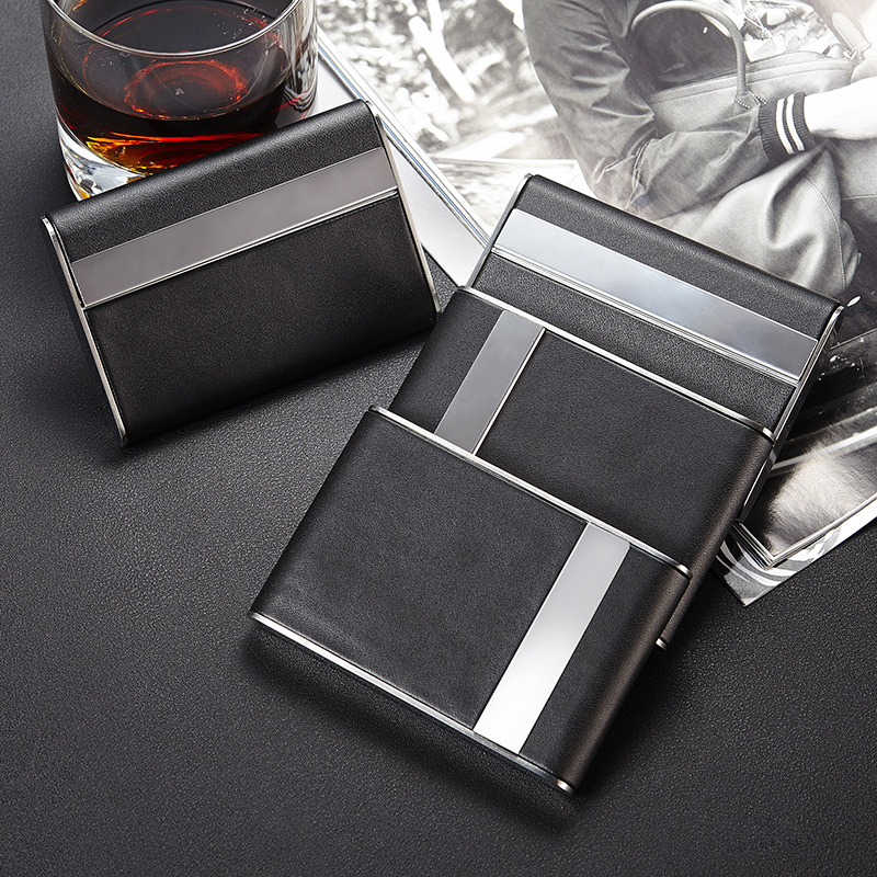 Horizontal Cigarette Case Business Business Card Case Customized Men and Women