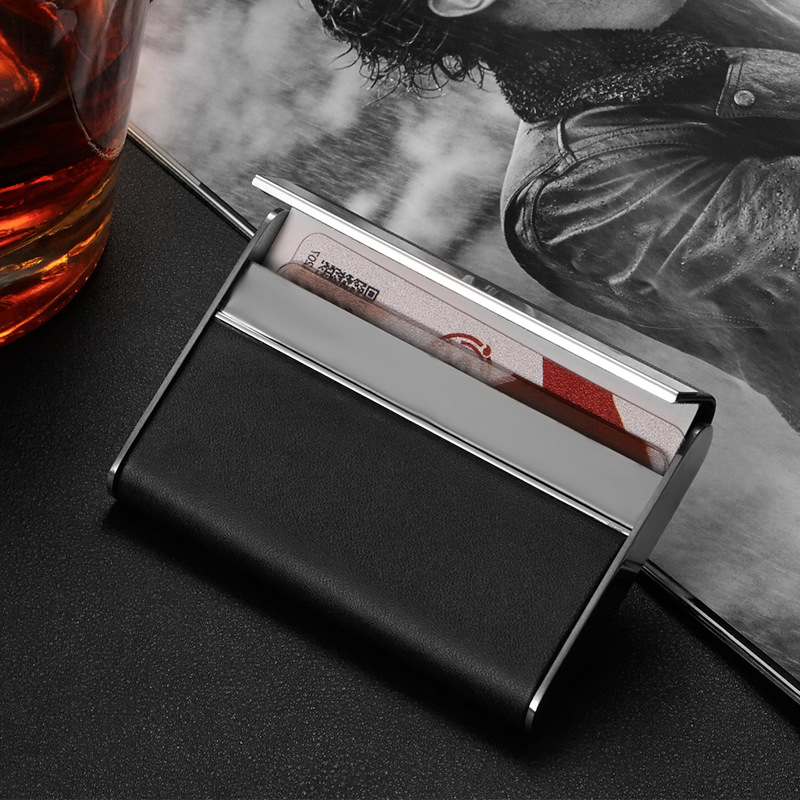 Horizontal Cigarette Case Business Business Card Case Customized Men and Women