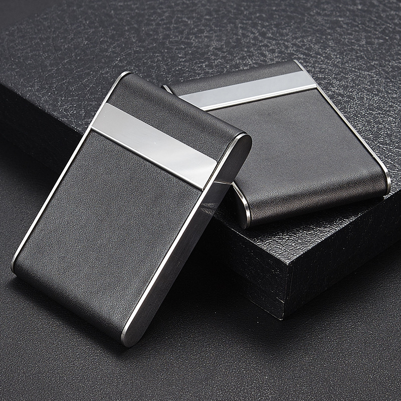 Horizontal Cigarette Case Business Business Card Case Customized Men and Women
