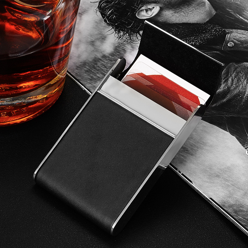 Horizontal Cigarette Case Business Business Card Case Customized Men and Women