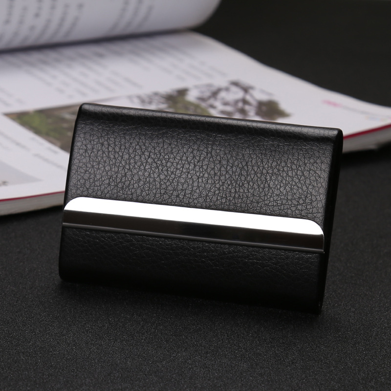 Business Card Case Large Capacity Business Card Storage Box Women&#039;s Custom Business Card Holder
