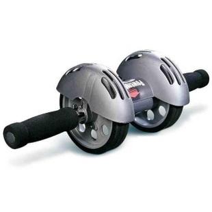 Two-wheel power roller AB slide kin belly ABS plastic thin abdomen abdominal abdominal training 