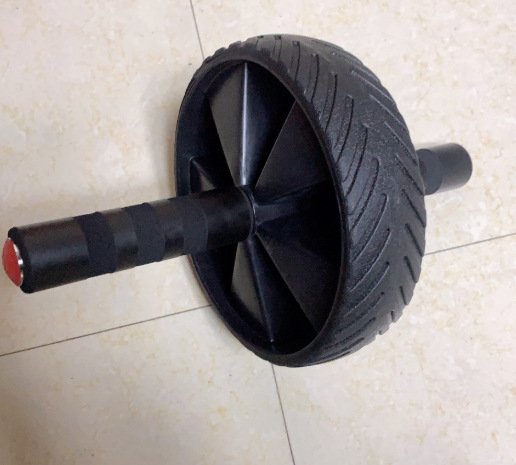 Double-Wheel Mute Abdominal Wheel Abdominal Wheel AB Rocket Fitness Equipment Home Office Roller Push-up Giant Wheel